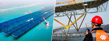 La tierra ya no es el límite para la imparable energía solar de China: acaba de cubrir 1.200 hectáreas de mar con paneles