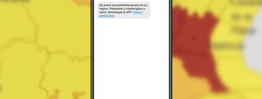 La AEMET nunca envía SMS. Si recibes un mensaje de ellos por una tormenta, es una estafa