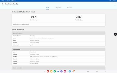 Screenshot 20241031 234957 Geekbench 6