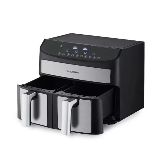Freidora de Aire sin Aceite, Doble, Gran Capacidad 8L, 1700W