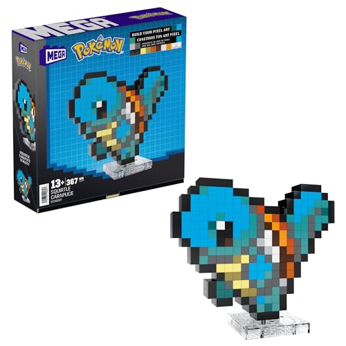 Mega Pokémon - Squirtle Pixel Art 