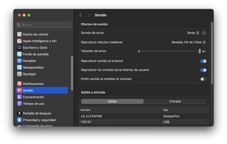 Configuración