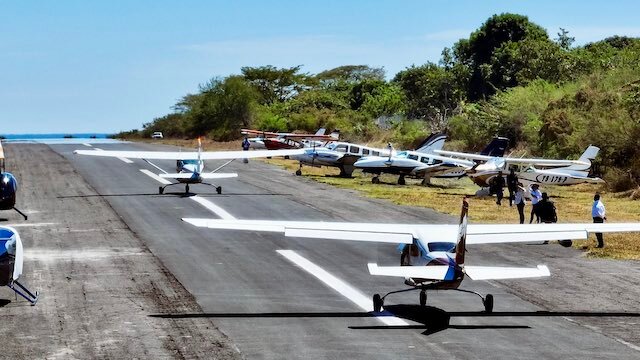Inauguración aeródromo El Jagüey 2