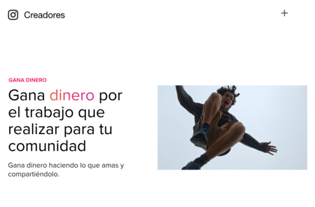 Instagram Programa Creadores