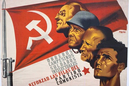 Spanish Civil War Communist Party Poster 1200x800