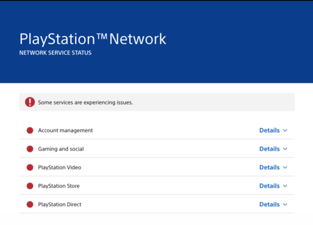 Psn Caido
