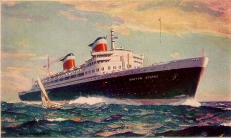 Ss United States Postcard