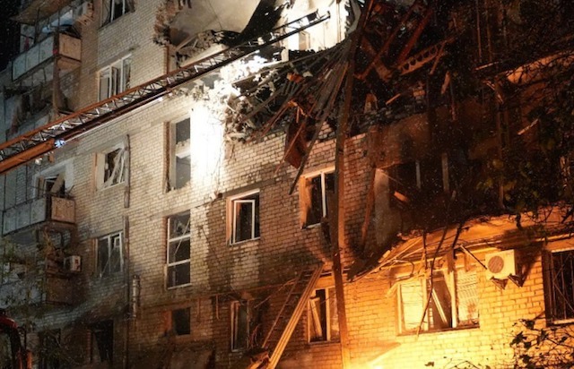 Ucrania bombardeada por drones rusos 25-05-2025