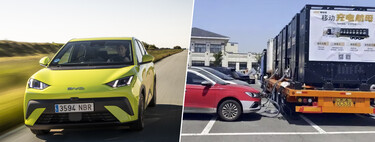 China ha vendido tantos coches eléctricos que sus cargadores en la carretera apuntaban al colapso. Solución: portaviones de enchufes