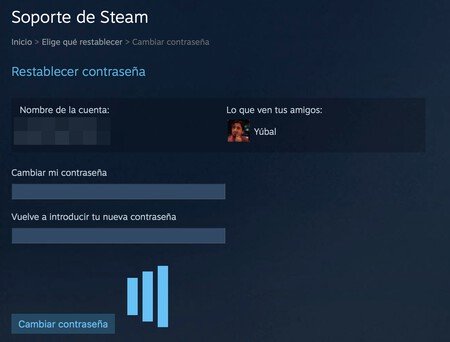 Escribe Nueva Contrasena