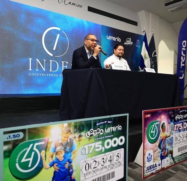 Lotería e INDES celebran Mes del Deporte_