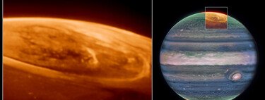 Los telescopios Webb y Hubble observaron a la vez las auroras de Júpiter. El problema es que no vieron lo mismo