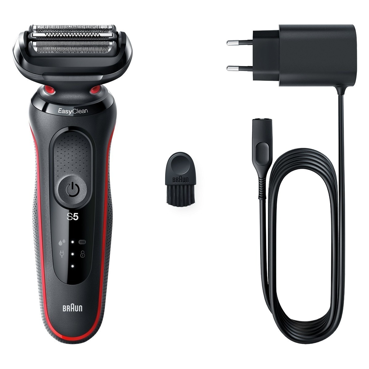 Afeitadora eléctrica Braun Series 5 51-R1000s, EasyClean, uso en seco y en mojado