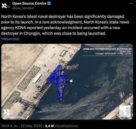 Destructor Corea del norte
