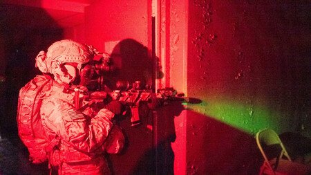 Fuerzas Especiales de EEUU en un ejercicio de emergencia nuclear