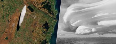 Así se ve una nube lenticular desde el espacio. Taieri Pet es una de las nubes más curiosas del planeta