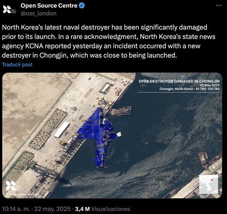 Destructor Corea del norte