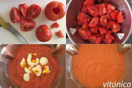 Salmorejo Sin Pan Elaboracion